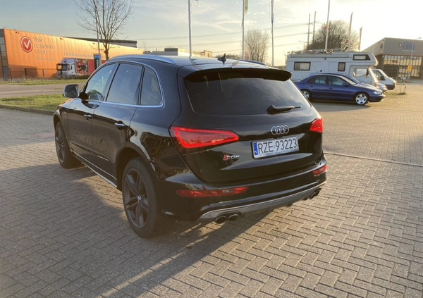 Audi SQ5 cena 93900 przebieg: 239643, rok produkcji 2015 z Kolbuszowa małe 379